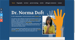Desktop Screenshot of drnormadoft.com